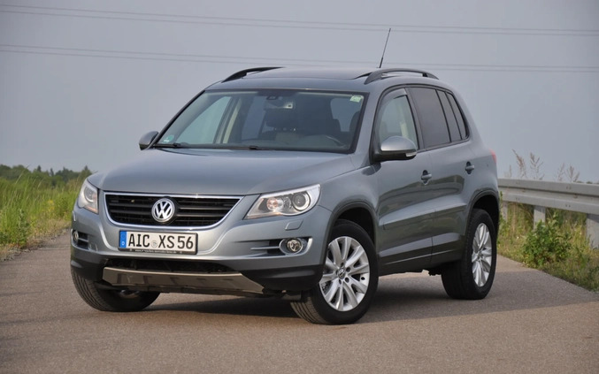 Volkswagen Tiguan cena 33500 przebieg: 189000, rok produkcji 2007 z Jarosław małe 631